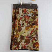 Load image into Gallery viewer, Retro think tank silk suede skirt
