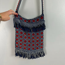 Load image into Gallery viewer, Vintage handmade beaded bag
