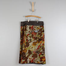 Load image into Gallery viewer, Retro think tank silk suede skirt
