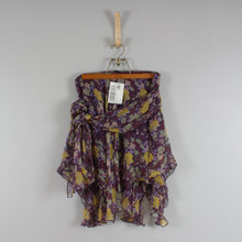 Load image into Gallery viewer, Sisley silk floral skirt
