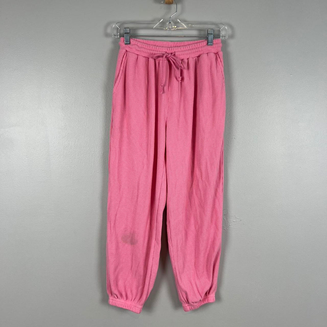 BLUSH waffle joggers