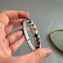 Load image into Gallery viewer, Vintage cloisonné bangle
