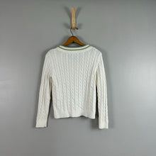 Load image into Gallery viewer, Kate Hill Cableknit sweater
