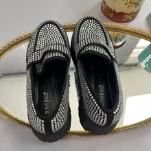 Load image into Gallery viewer, Bamboo bedazzled loafers
