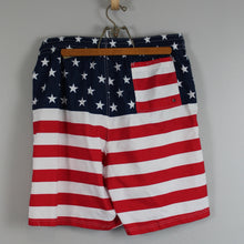 Load image into Gallery viewer, American Flag swim trunks
