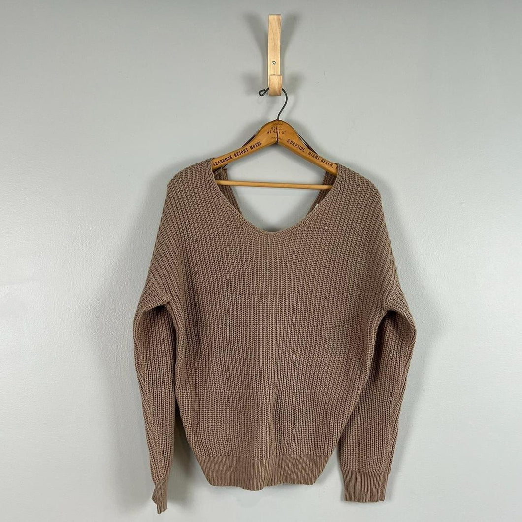 Love tree neutral sweater