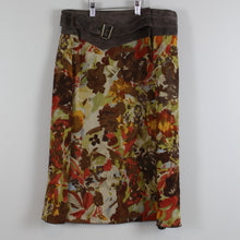 Load image into Gallery viewer, Retro think tank silk suede skirt
