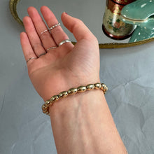 Load image into Gallery viewer, Gold beaded bracelet
