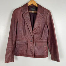 Load image into Gallery viewer, Vintage I.N.C. leather blazer
