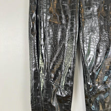 Load image into Gallery viewer, PINKO embossed leather leggings
