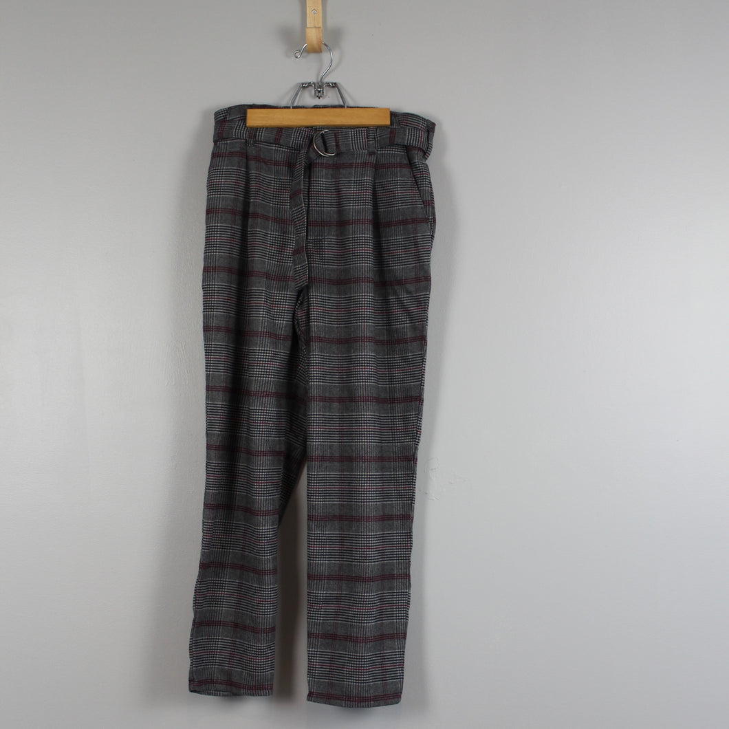 Hollister plaid trousers