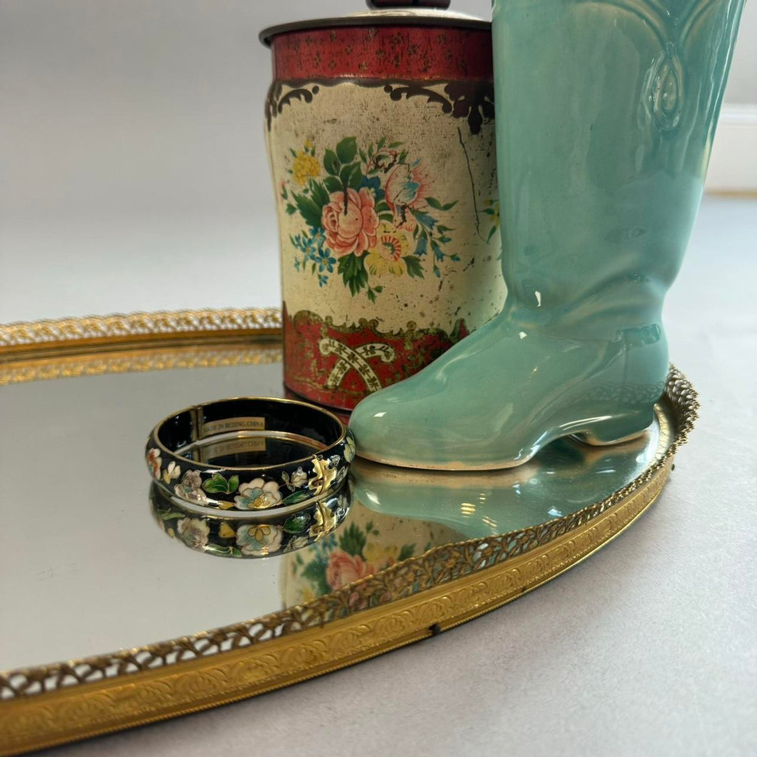 Vintage cloisonné bangle