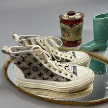 Load image into Gallery viewer, Louis Vuitton mesh high tops
