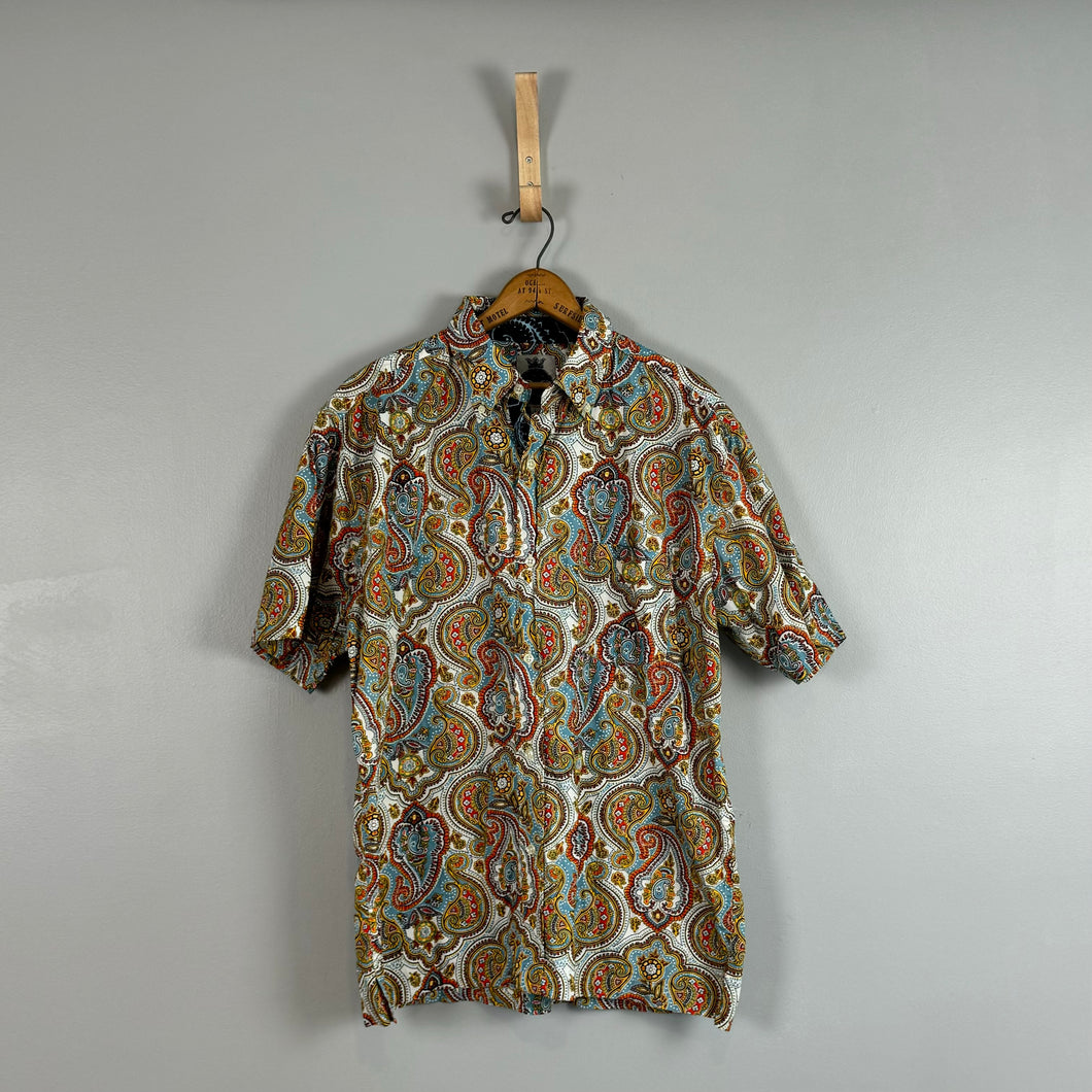 Retro R&G patterned button down