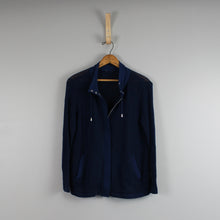 Load image into Gallery viewer, Chico’s Coastal grandma zip up
