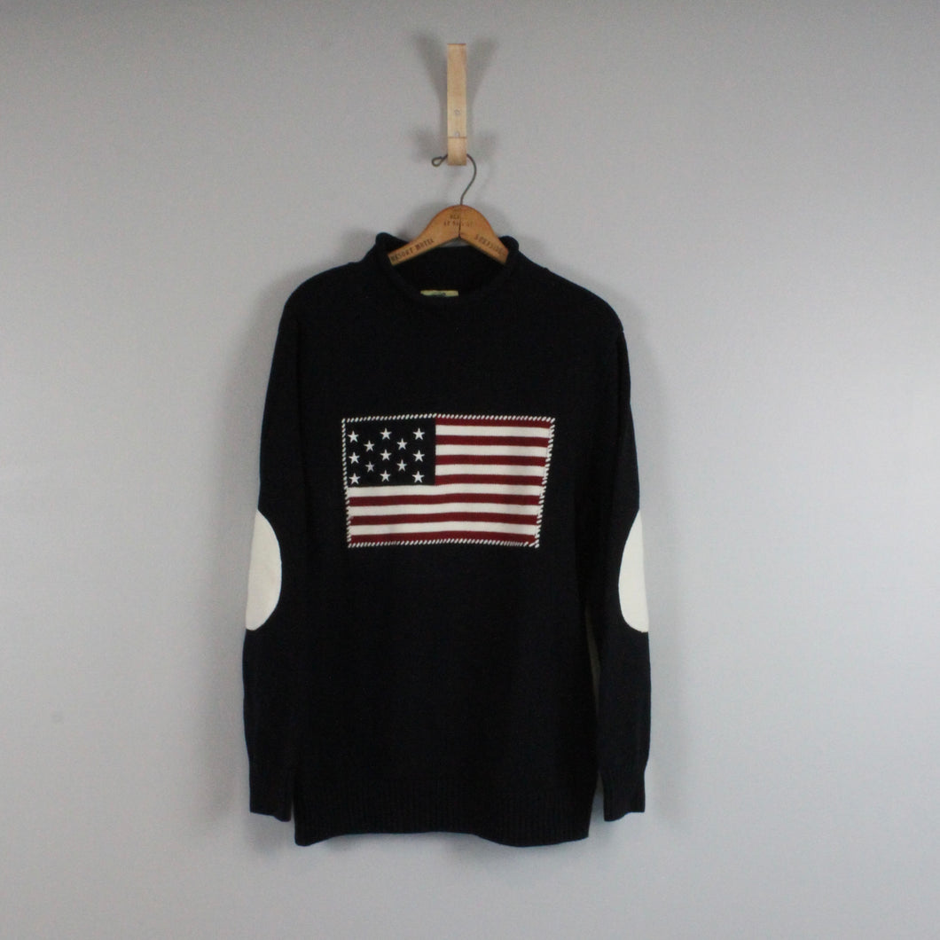 American flag T.Daltan sweater