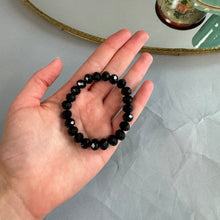 Load image into Gallery viewer, Beaded black bracelet
