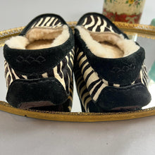 Load image into Gallery viewer, Retro Ugg Australia zebra slippers
