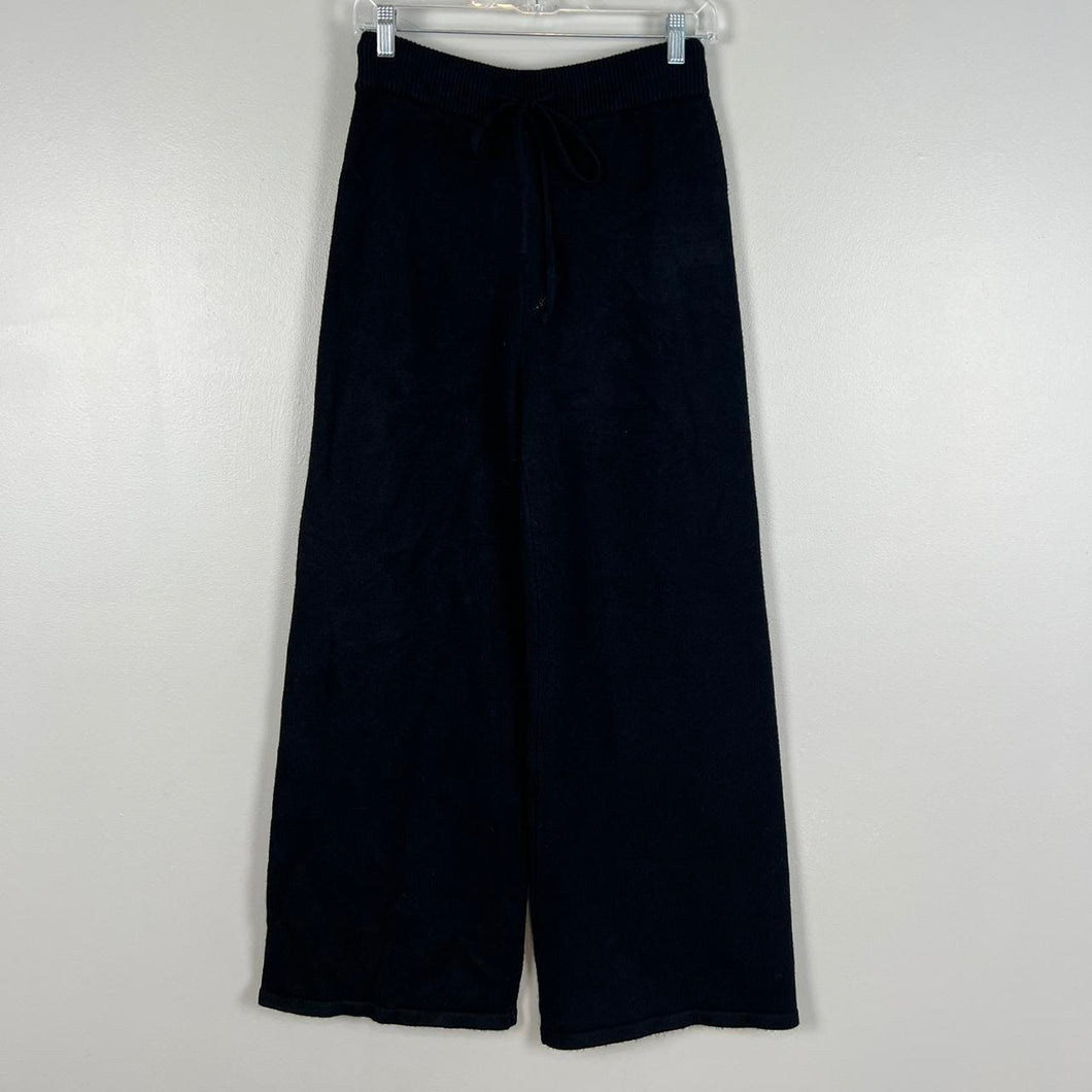 Knit flare pants