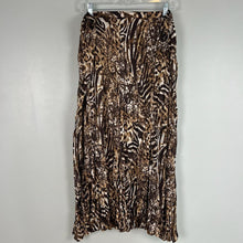 Load image into Gallery viewer, Retro Chico’s animal print skirt
