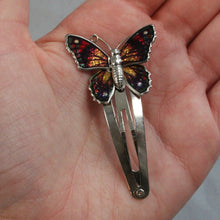 Load image into Gallery viewer, Vintage butterfly hair clip
