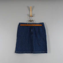 Load image into Gallery viewer, Retro Route 66 denim skirt
