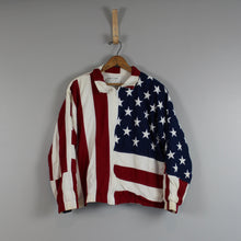 Load image into Gallery viewer, Vintage RARE limited edition American flag jacket
