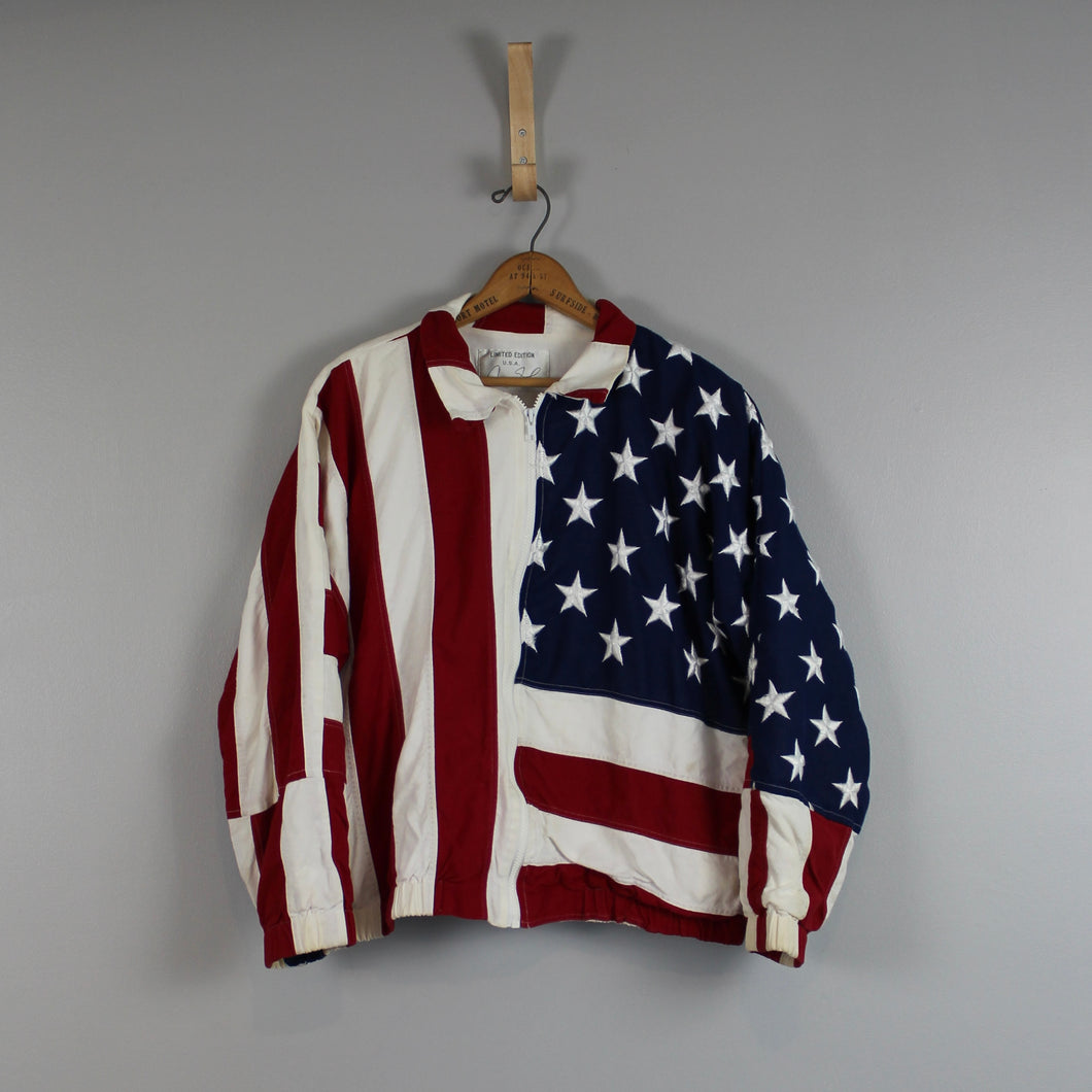 Vintage RARE limited edition American flag jacket