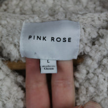 Load image into Gallery viewer, Pink Rose mock neck sweater
