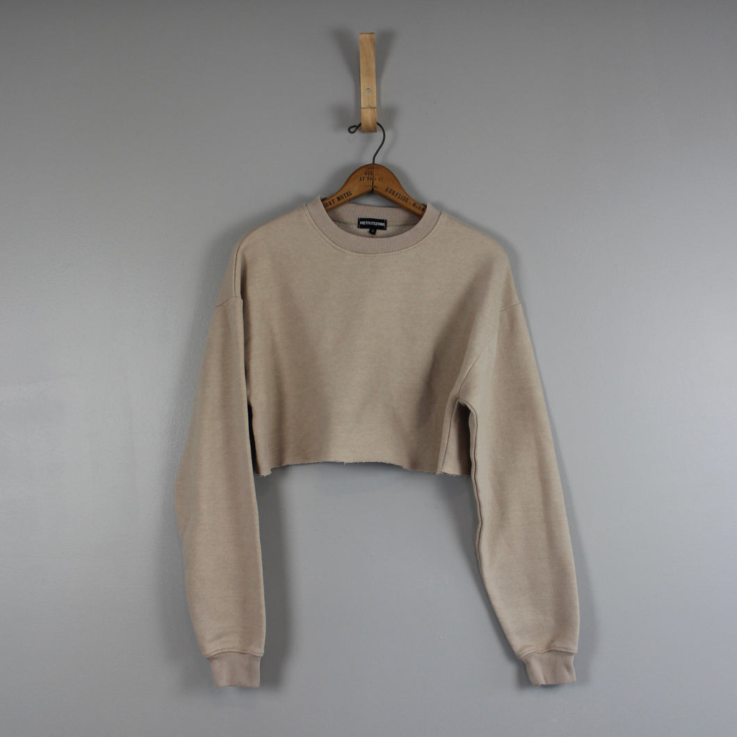 Pretty little thing cropped sweatshirt