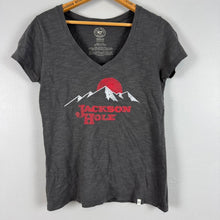 Load image into Gallery viewer, Jackson hole vneck t-shirt
