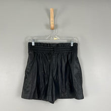 Load image into Gallery viewer, Zara pleather shorts
