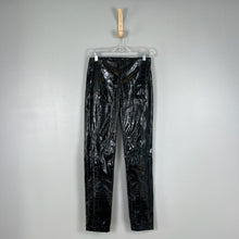 Load image into Gallery viewer, PINKO embossed leather leggings
