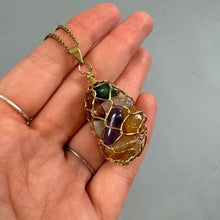 Load image into Gallery viewer, Retro Crystal necklace
