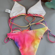 Load image into Gallery viewer, Plumeria Swimwear bikini set
