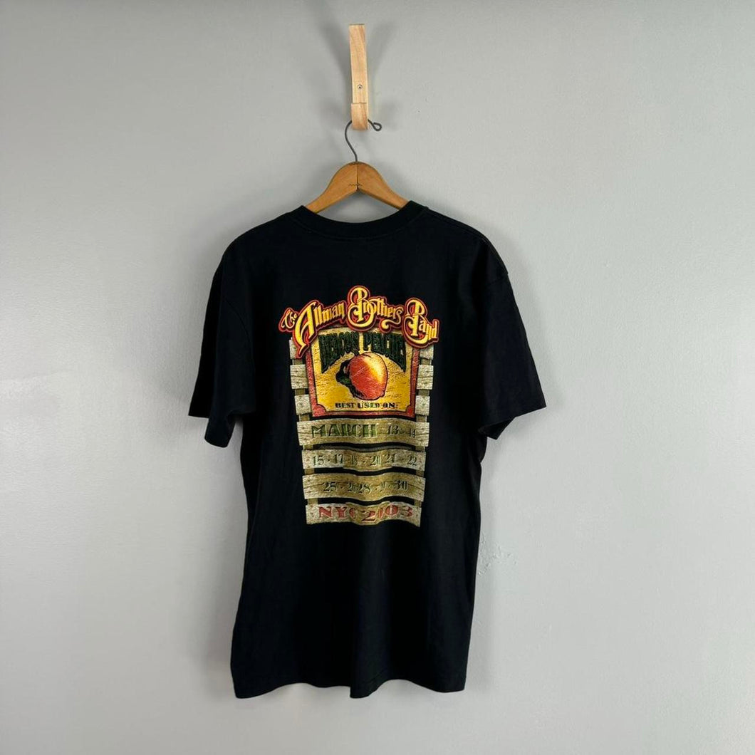 Retro allman brothers band t-shirt