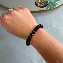 Load image into Gallery viewer, Beaded black bracelet
