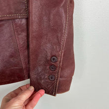 Load image into Gallery viewer, Vintage I.N.C. leather blazer
