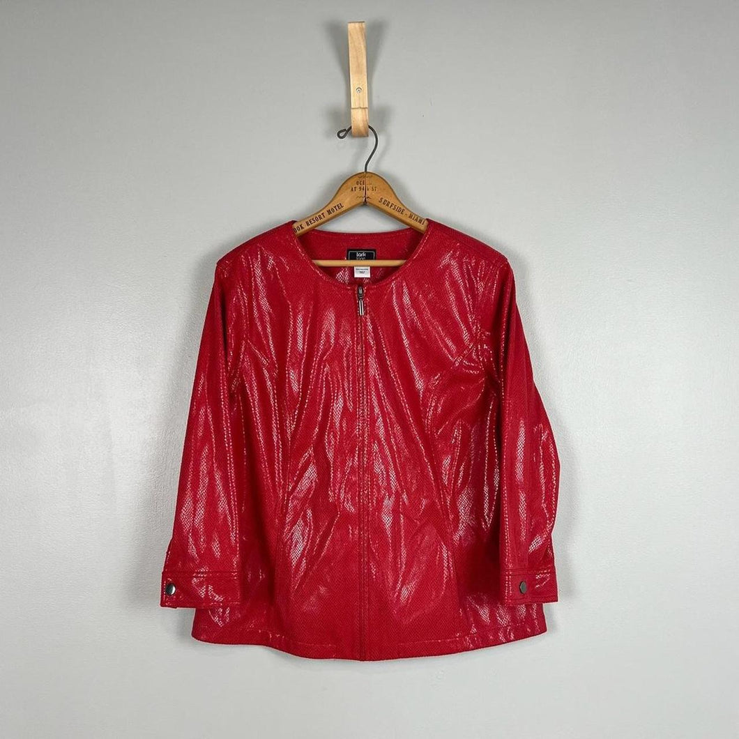 lark lane snakeskin jacket