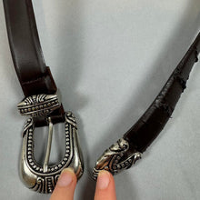 Load image into Gallery viewer, Western leather belt
