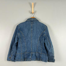 Load image into Gallery viewer, Retro chaps denim blazer
