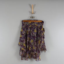 Load image into Gallery viewer, Sisley silk floral skirt
