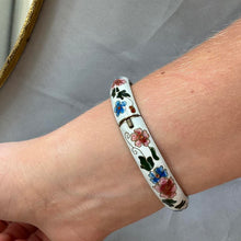 Load image into Gallery viewer, Vintage cloisonné bangle
