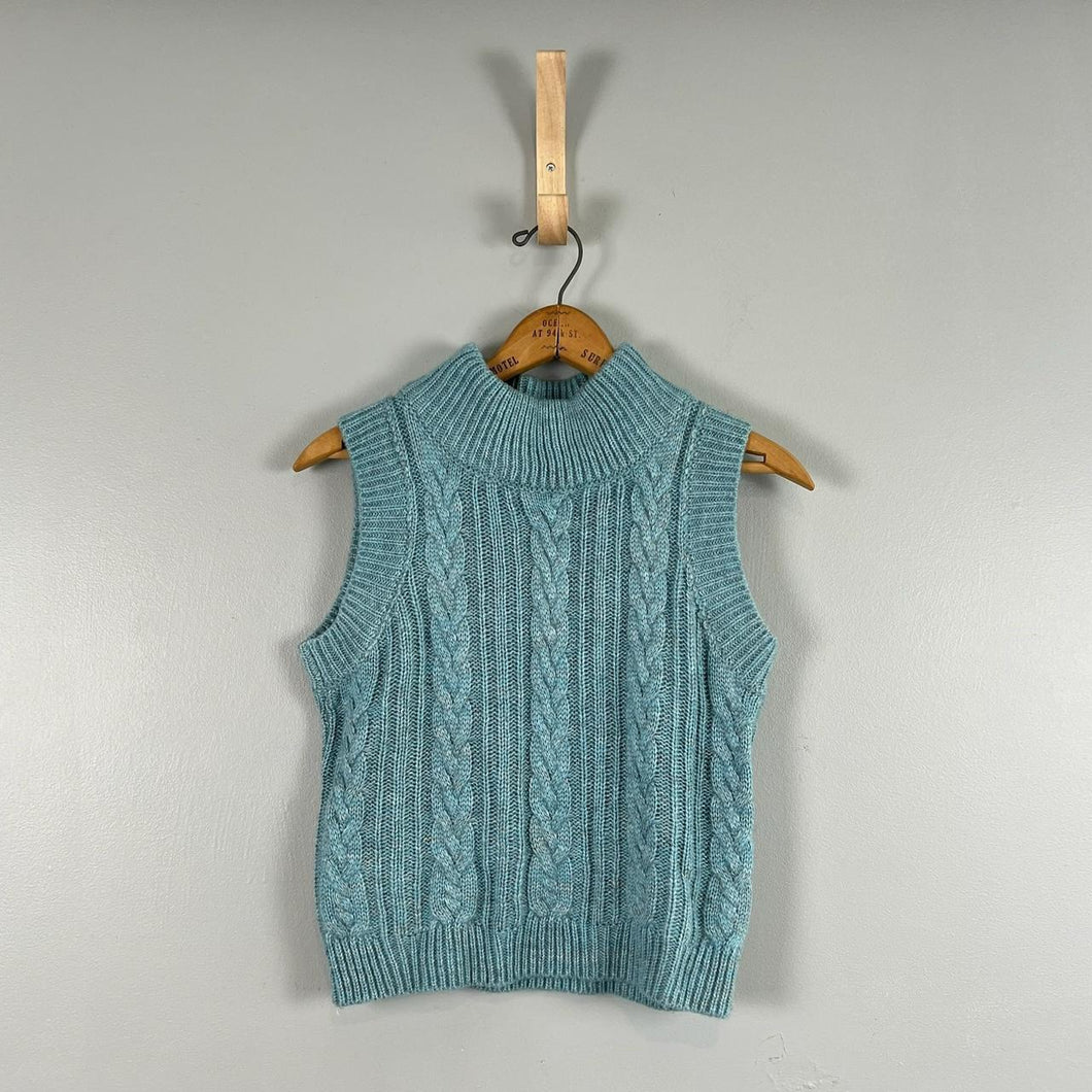 She + Sky mock neck sweater