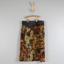 Load image into Gallery viewer, Retro think tank silk suede skirt
