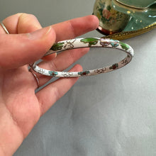 Load image into Gallery viewer, Vintage cloisonné bangle
