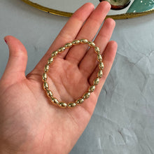 Load image into Gallery viewer, Gold beaded bracelet
