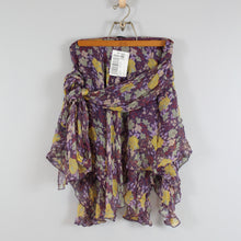 Load image into Gallery viewer, Sisley silk floral skirt
