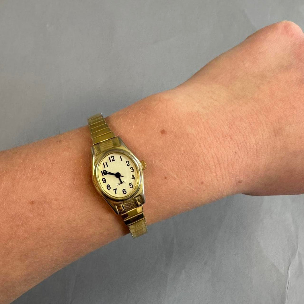 Retro gold watch