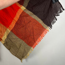 Load image into Gallery viewer, Retro Cejon plaid scarf
